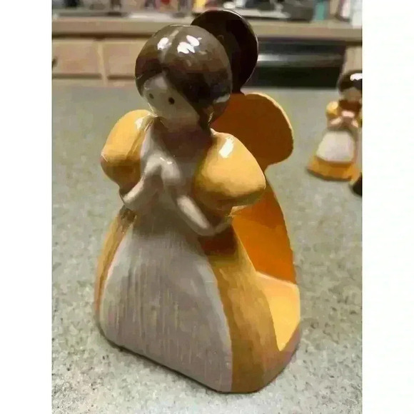 Vintage Corn Husk girl 5 pc kitchen set - Picture 12 of 12